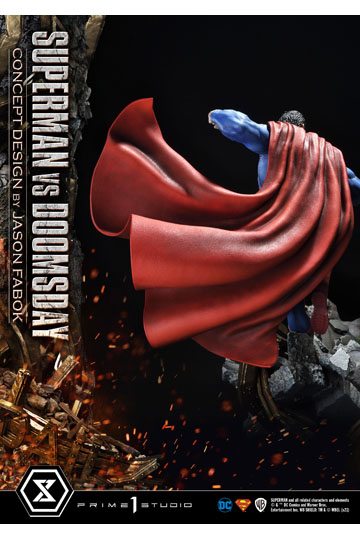 DC Comics Statue 1/3 Superman Vs. Doomsday by Jason Fabok 95 cm