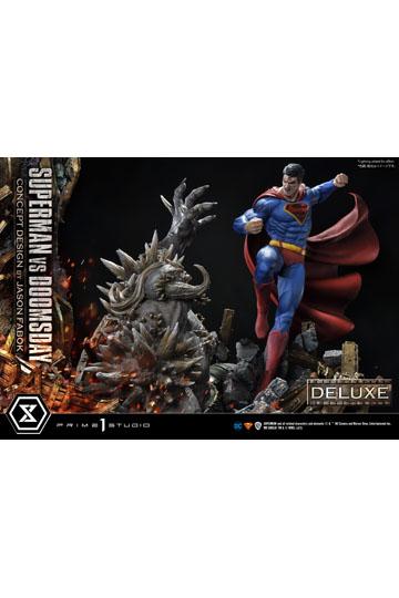 DC Comics Statue 1/3 Superman Vs. Doomsday by Jason Fabok Deluxe Bonus Version 95 cm