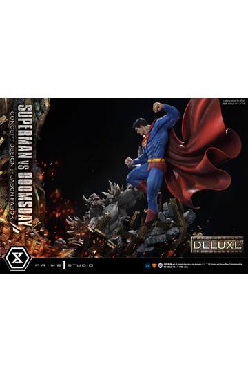 DC Comics Statue 1/3 Superman Vs. Doomsday by Jason Fabok Deluxe Bonus Version 95 cm