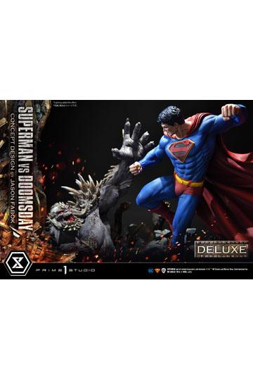 DC Comics Statue 1/3 Superman Vs. Doomsday by Jason Fabok Deluxe Bonus Version 95 cm