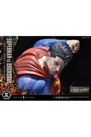 DC Comics Statue 1/3 Superman Vs. Doomsday by Jason Fabok Deluxe Bonus Version 95 cm
