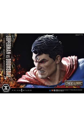 DC Comics Statue 1/3 Superman Vs. Doomsday by Jason Fabok Deluxe Bonus Version 95 cm