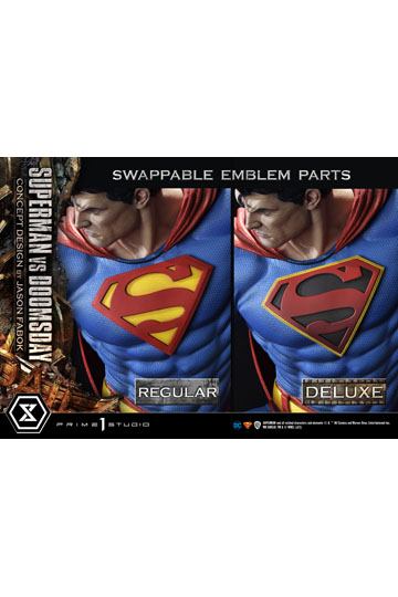 DC Comics Statue 1/3 Superman Vs. Doomsday by Jason Fabok Deluxe Bonus Version 95 cm