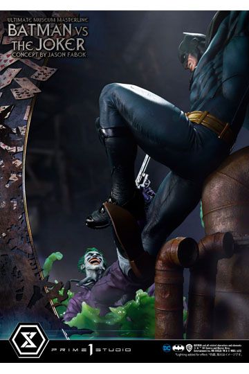DC Comics Statue 1/3 Batman vs. The Joker by Jason Fabok 85 cm