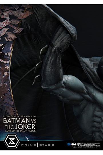 DC Comics Statue 1/3 Batman vs. The Joker by Jason Fabok 85 cm