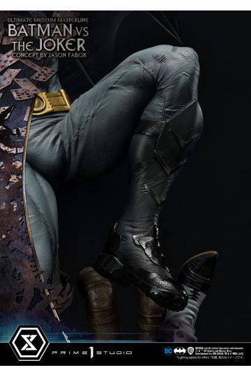 DC Comics Statue 1/3 Batman vs. The Joker by Jason Fabok 85 cm