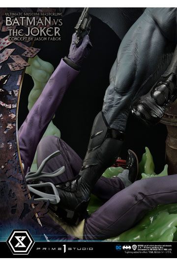 DC Comics Statue 1/3 Batman vs. The Joker by Jason Fabok 85 cm