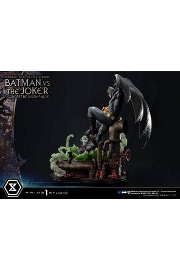 DC Comics Statue 1/3 Batman vs. The Joker by Jason Fabok 85 cm