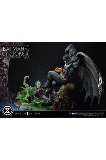 DC Comics Statue 1/3 Batman vs. The Joker by Jason Fabok 85 cm