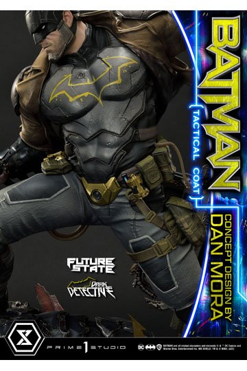 DC Comics Statue 1/4 Batman Dark Detective Tactical Coat Concept Design by Dan Mora 59 cm