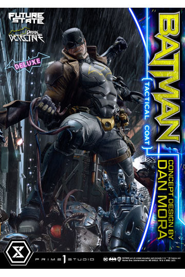 DC Comics Statue 1/4 Batman Dark Detective Tactical Coat Concept Design by Dan Mora Deluxe Bonus Version 59 cm