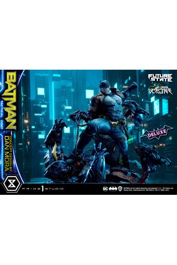 DC Comics Statue 1/4 Batman Dark Detective Tactical Coat Concept Design by Dan Mora Deluxe Bonus Version 59 cm