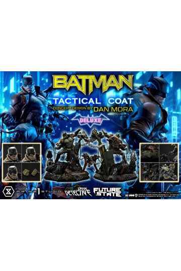 DC Comics Statue 1/4 Batman Dark Detective Tactical Coat Concept Design by Dan Mora Deluxe Bonus Version 59 cm