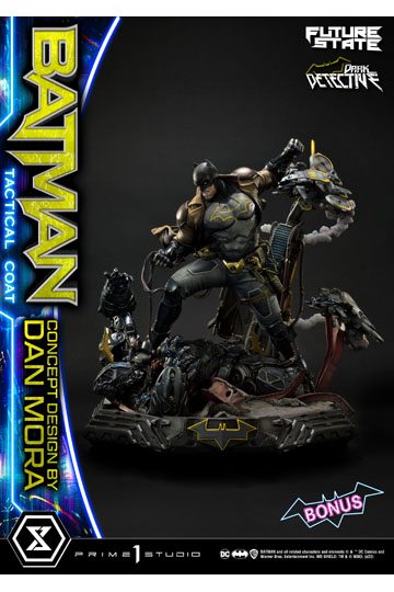 DC Comics Statue 1/4 Batman Dark Detective Tactical Coat Concept Design by Dan Mora Deluxe Bonus Version 59 cm