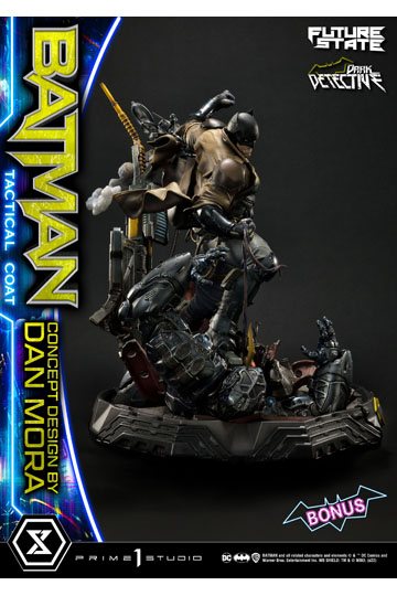 DC Comics Statue 1/4 Batman Dark Detective Tactical Coat Concept Design by Dan Mora Deluxe Bonus Version 59 cm
