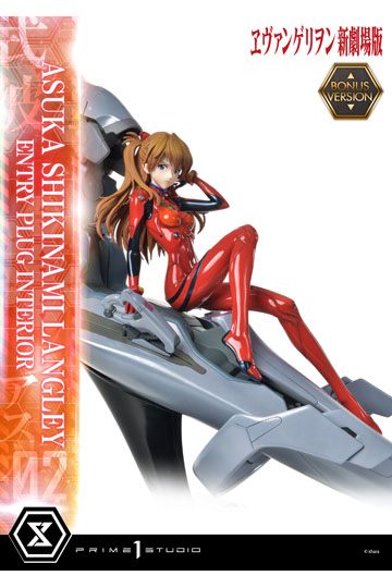 Rebuild of Evangelion Statue 1/4 Asuka Shikinami Langley Bonus Version 66 cm
