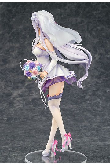 Re:ZERO -Starting Life in Another World- PVC Statue 1/7 Emilia Wedding Ver. 25 cm