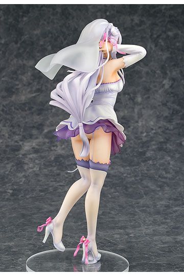 Re:ZERO -Starting Life in Another World- PVC Statue 1/7 Emilia Wedding Ver. 25 cm