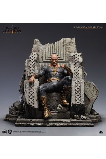 Black Adam Statue 1/4 Black Adam On Throne 53 cm