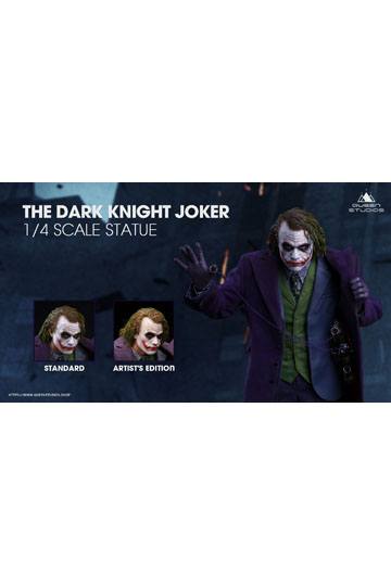 The Dark Knight Statue 1/4 Heath Ledger Joker Regular Edition 52 cm