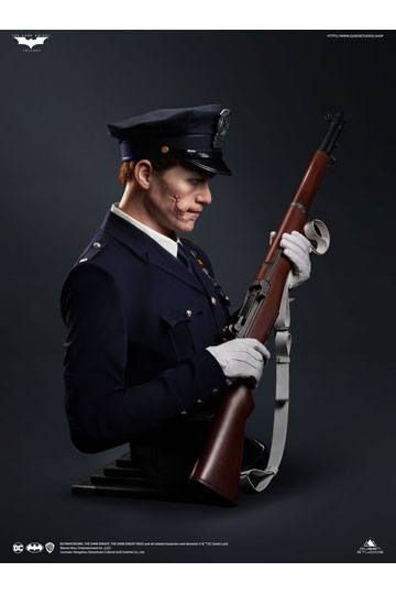 The Dark Knight Bust 1/1 The Joker (Police Uniform) 87 cm