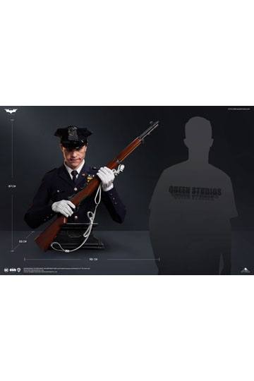 The Dark Knight Bust 1/1 The Joker (Police Uniform) 87 cm
