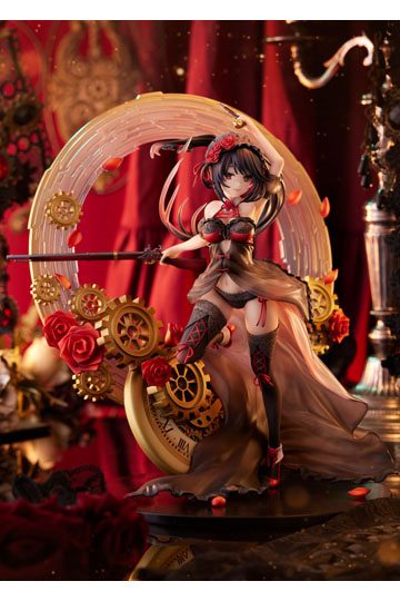 Date A Live IV PVC Statue 1/7 Kurumi Tokisaki Lingerie Swimwear Ver. 27 cm