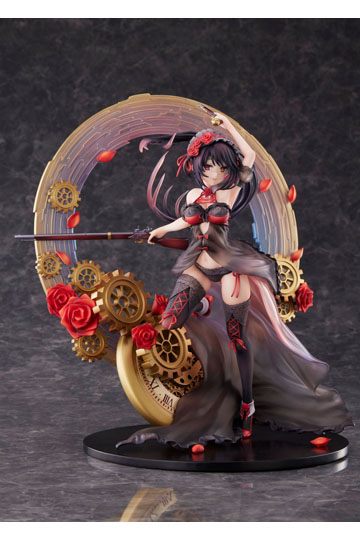 Date A Live IV PVC Statue 1/7 Kurumi Tokisaki Lingerie Swimwear Ver. 27 cm