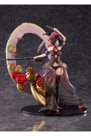 Date A Live IV PVC Statue 1/7 Kurumi Tokisaki Lingerie Swimwear Ver. 27 cm