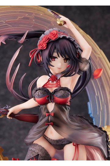 Date A Live IV PVC Statue 1/7 Kurumi Tokisaki Lingerie Swimwear Ver. 27 cm