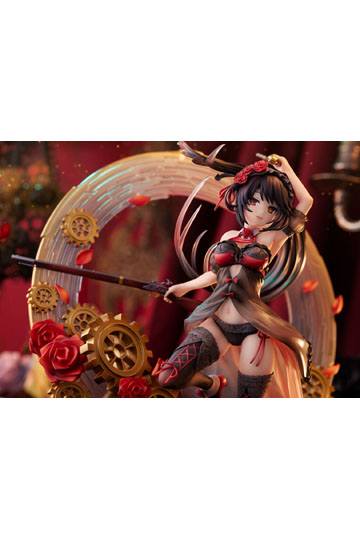 Date A Live IV PVC Statue 1/7 Kurumi Tokisaki Lingerie Swimwear Ver. 27 cm