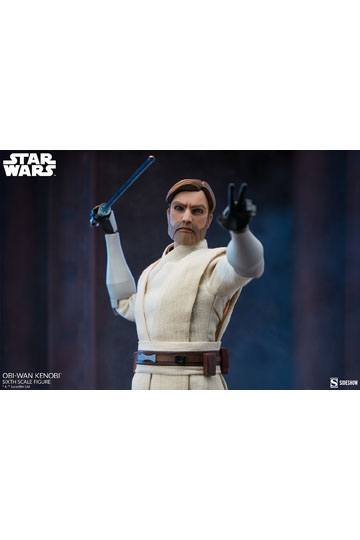Star Wars The Clone Wars Action Figure 1/6 Obi-Wan Kenobi 30 cm