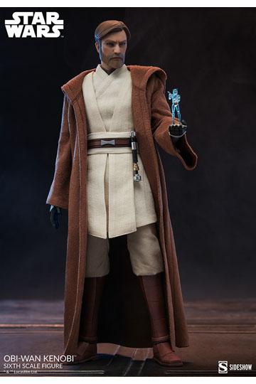 Star Wars The Clone Wars Action Figure 1/6 Obi-Wan Kenobi 30 cm