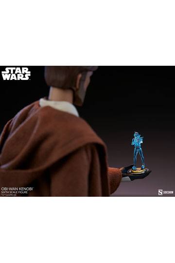 Star Wars The Clone Wars Action Figure 1/6 Obi-Wan Kenobi 30 cm