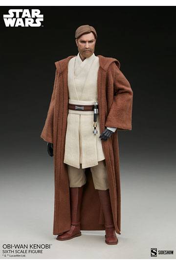 Star Wars The Clone Wars Action Figure 1/6 Obi-Wan Kenobi 30 cm