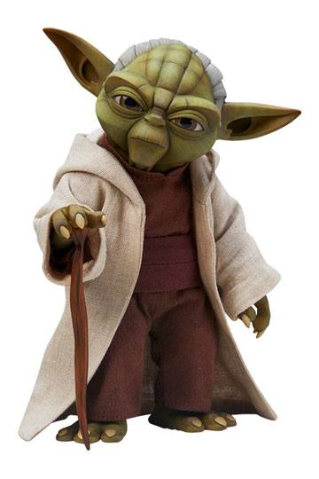 Star Wars The Clone Wars Action Figure 1/6 Yoda 14 cm