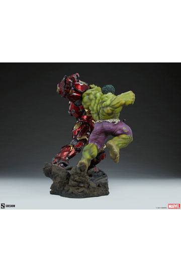 Marvel Maquette Hulk vs Hulkbuster 50 cm