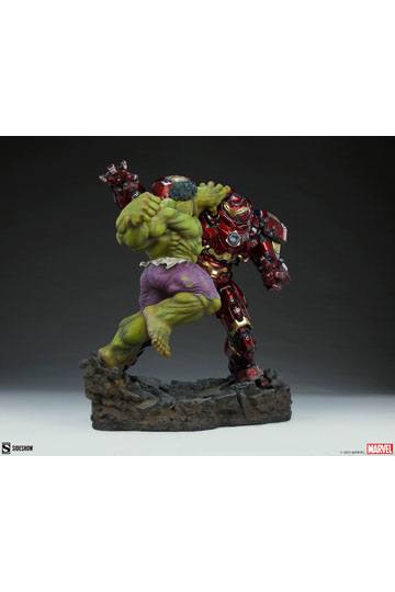 Marvel Maquette Hulk vs Hulkbuster 50 cm