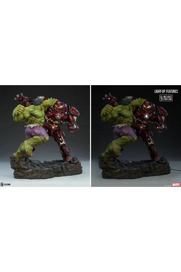 Marvel Maquette Hulk vs Hulkbuster 50 cm