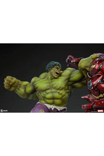Marvel Maquette Hulk vs Hulkbuster 50 cm