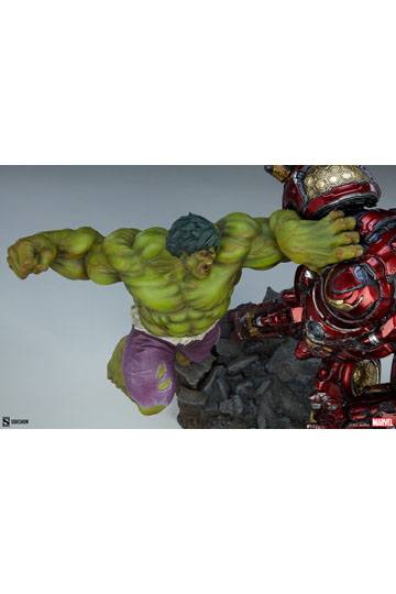 Marvel Maquette Hulk vs Hulkbuster 50 cm