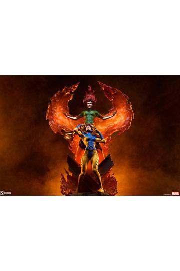 Marvel Maquette Phoenix and Jean Grey 66 cm