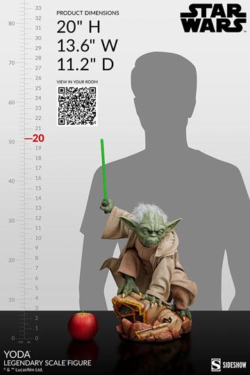 Star Wars Legendary Scale Statue 1/2 Yoda 51 cm