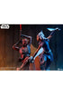 Star Wars: The Clone Wars Diorama Ahsoka Tano vs Darth Maul 51 cm