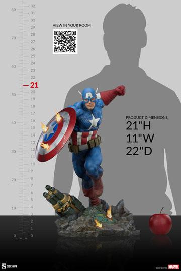 Marvel Premium Format Statue Captain America 53 cm