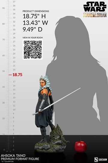 Star Wars The Mandalorian Premium Format Figure Ahsoka Tano 47 cm