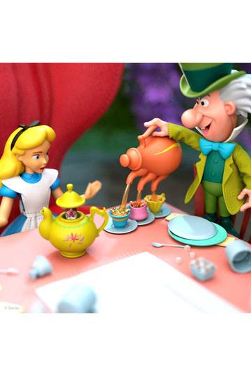 Alice in Wonderland Disney Ultimates Action Figure The Tea Time Mad Hatter 18 cm