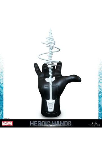 Marvel Heroic Hands Life-Size Statue #1B Spider-Man Black Suit 26 cm