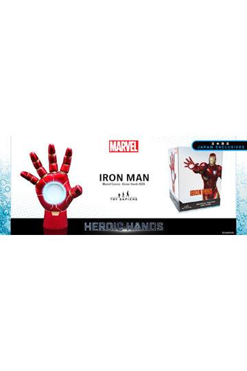 Marvel Heroic Hands Life-Size Statue #2A Iron Man 23 cm