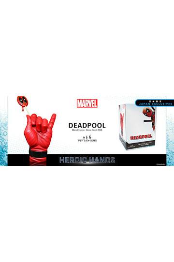 Marvel Heroic Hands Life-Size Statue #3A Deadpool 25 cm